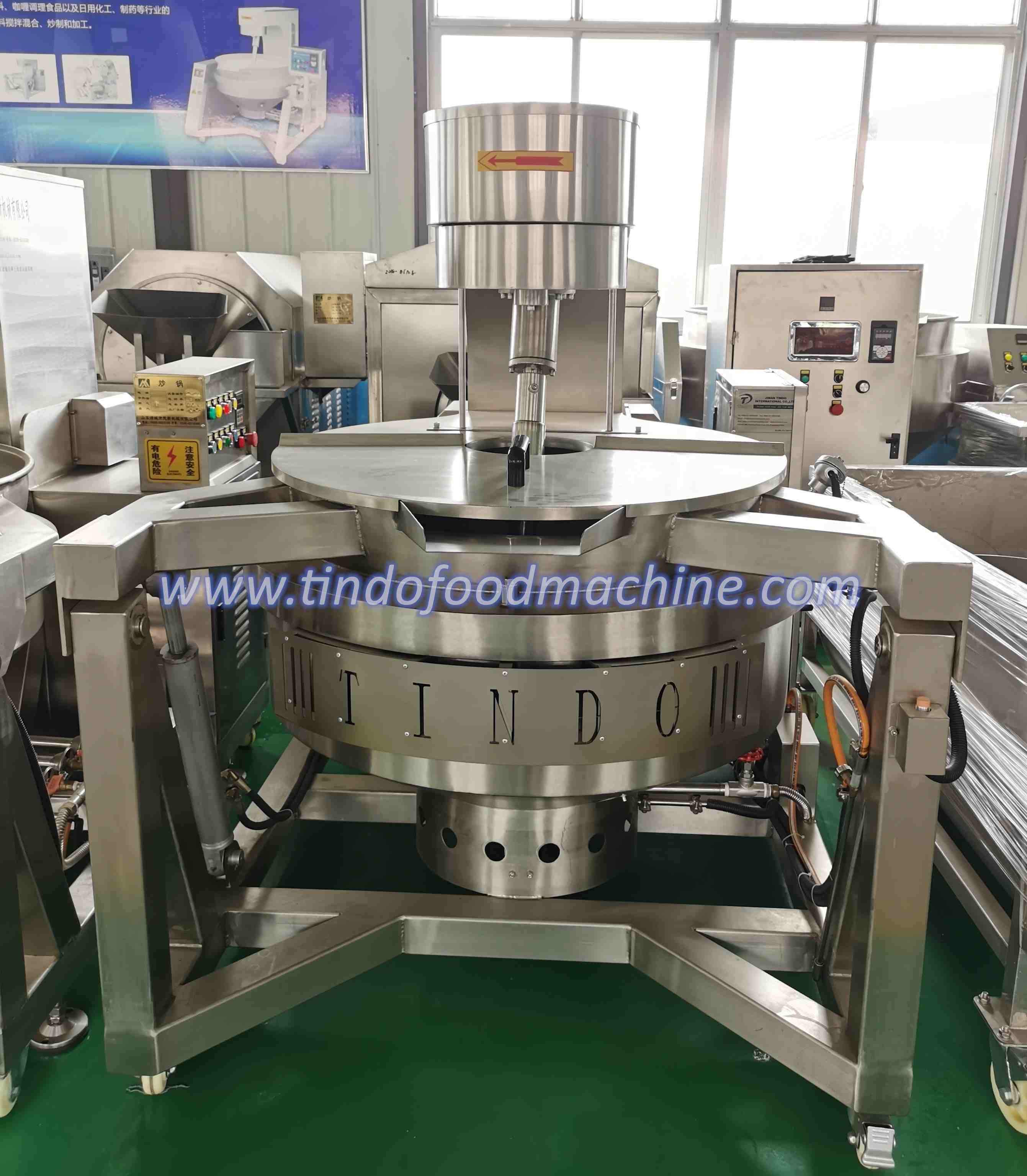 Gas Fired Oil Jacketed Cooking Kettle Gas Fired Oil Jacketed Cooking Kettle